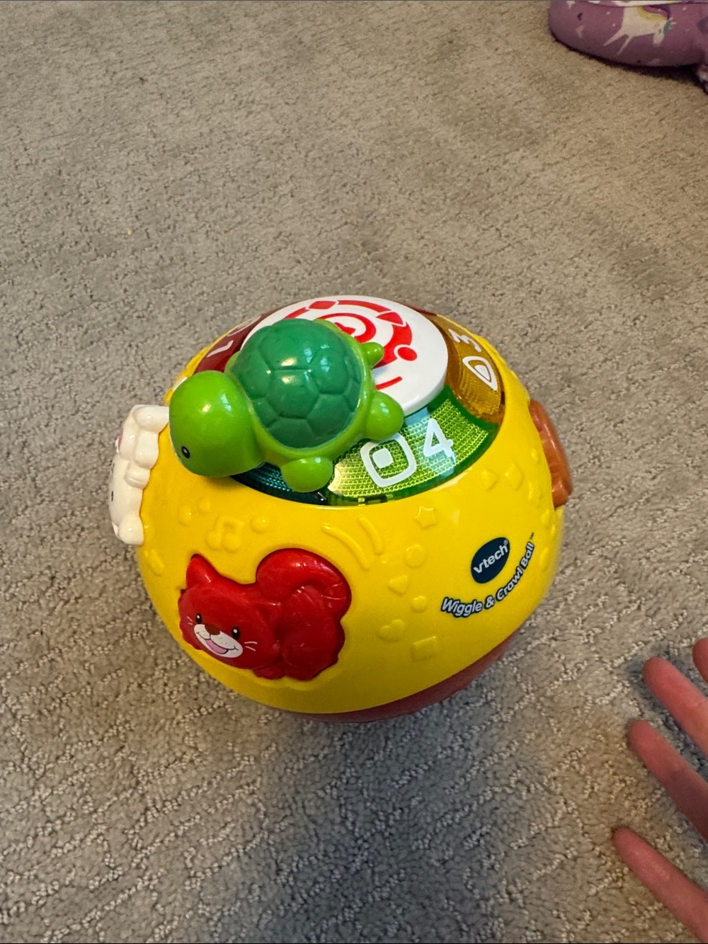 Vtech wiggle and crawl ball